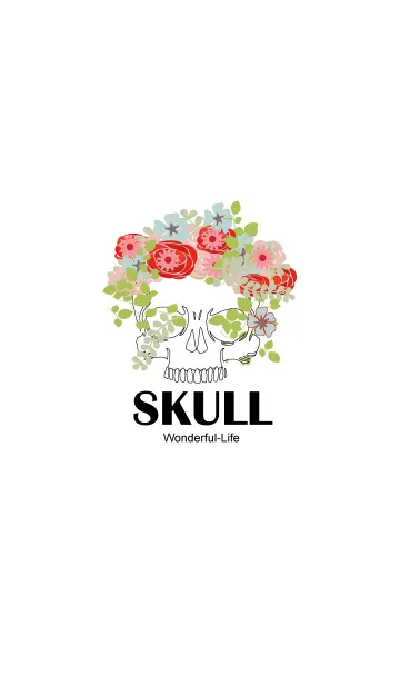 [LINE着せ替え] FLOWER SKULL.の画像1