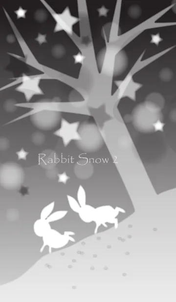 [LINE着せ替え] Rabbit Snow 2の画像1