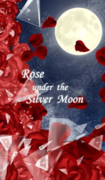[LINE着せ替え] 月下の薔薇～Rose under the Moon～の画像1