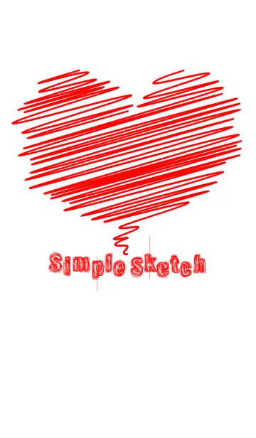 [LINE着せ替え] Simple Sketchの画像1