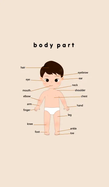 [LINE着せ替え] Body Partの画像1