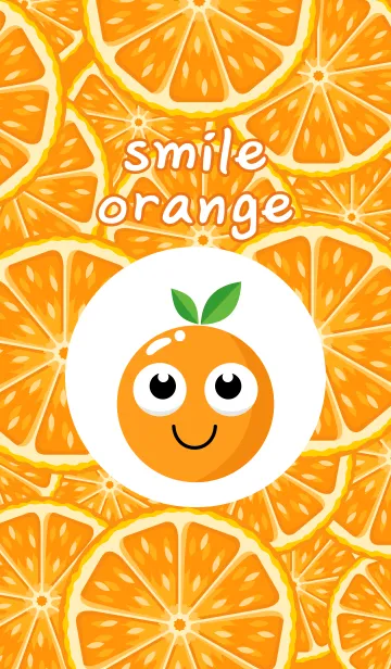[LINE着せ替え] Smile Orangeの画像1