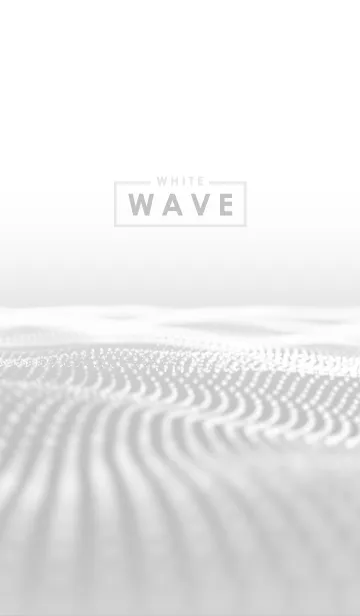 [LINE着せ替え] White Wave (Light)の画像1