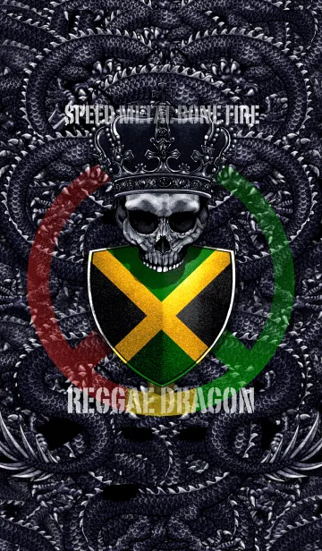 [LINE着せ替え] レゲエ・ドラゴンの画像1