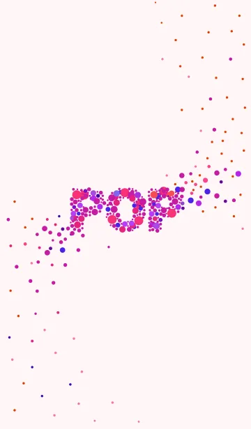 'Pop' simple themeの着せ替えメイン画像