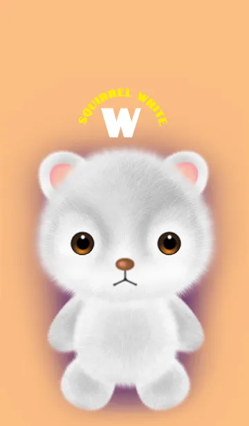 [LINE着せ替え] squirrel whiteの画像1