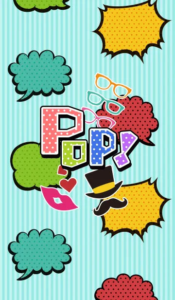 [LINE着せ替え] pop！の画像1