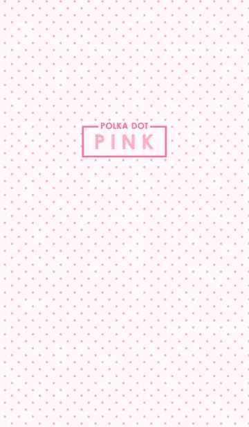 [LINE着せ替え] Pink Polka Dotの画像1