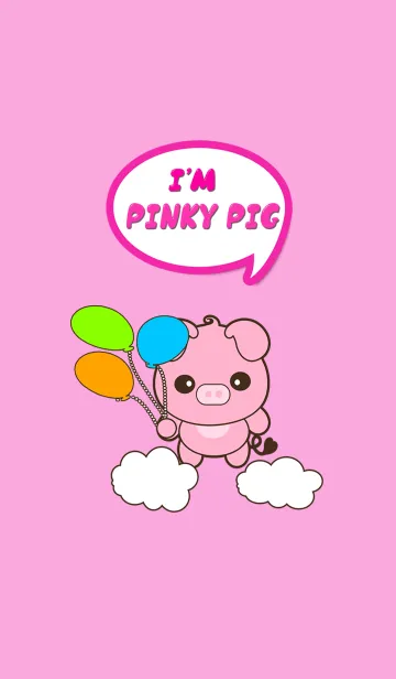[LINE着せ替え] Pinky pigの画像1
