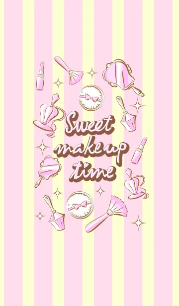 [LINE着せ替え] Sweet make up timeの画像1