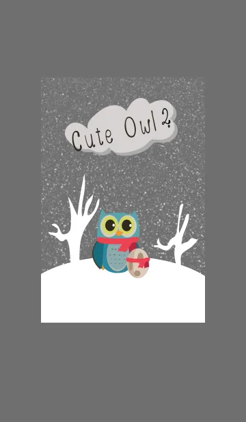 [LINE着せ替え] Cute Owl 2 .の画像1