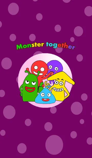 [LINE着せ替え] Monster togetherの画像1