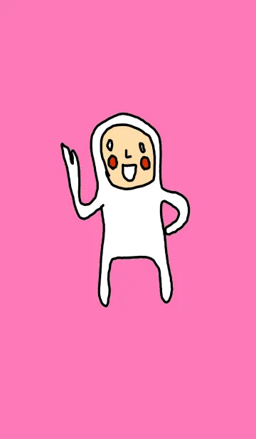 [LINE着せ替え] 白タイツ君のきせかえの画像1