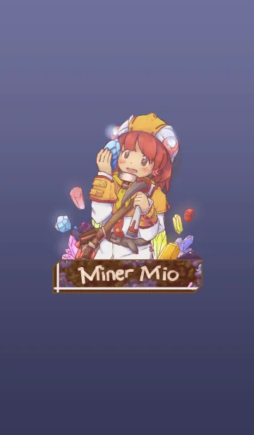 [LINE着せ替え] Miner Mio and Fioの画像1