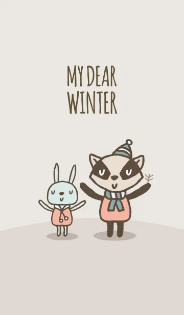 [LINE着せ替え] My Dear Winterの画像1