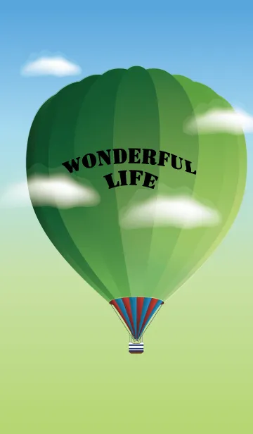 [LINE着せ替え] hot air balloon.の画像1