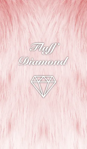 [LINE着せ替え] Fluff Diamond- Pinkの画像1