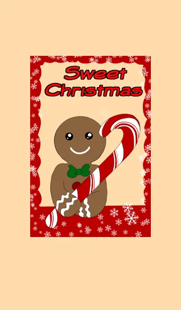 [LINE着せ替え] Sweet Gingerbread Christmasの画像1