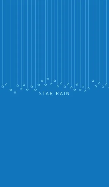 "Star rain" simple themeの着せ替えメイン画像