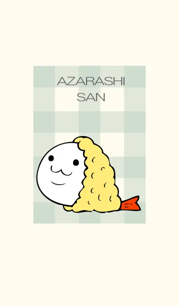 [LINE着せ替え] あざらしさん チェックの画像1