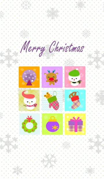 [LINE着せ替え] Christmas holiday with decorationsの画像1