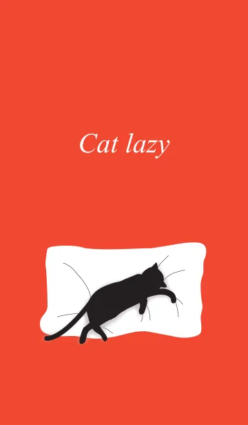 [LINE着せ替え] Cat lazyの画像1