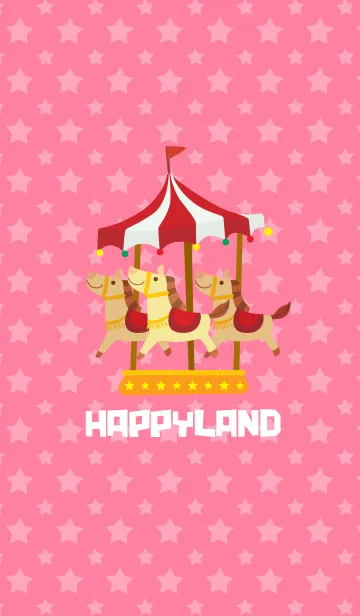[LINE着せ替え] Happylandの画像1