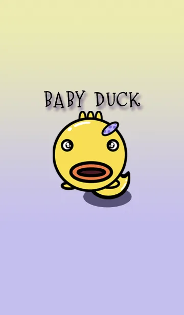 [LINE着せ替え] かわいいアヒルの画像1