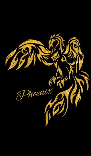 [LINE着せ替え] Golden Phoenixの画像1