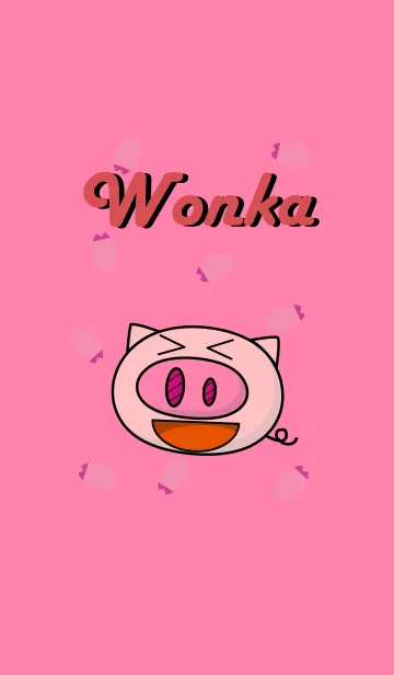 [LINE着せ替え] Wonka : lovely pig's headの画像1