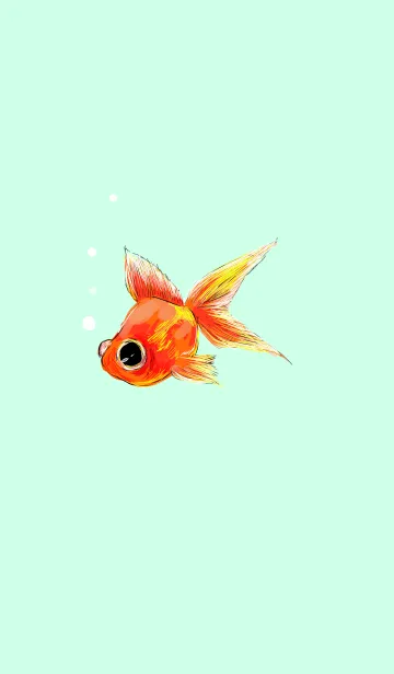 出目金のLINE着せ替え