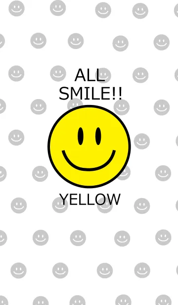 [LINE着せ替え] ALL SMILE！！ Yellow ver.の画像1