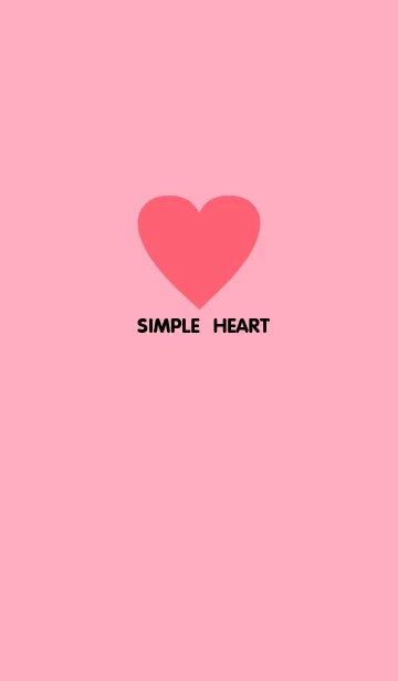 [LINE着せ替え] Simple heart themeの画像1