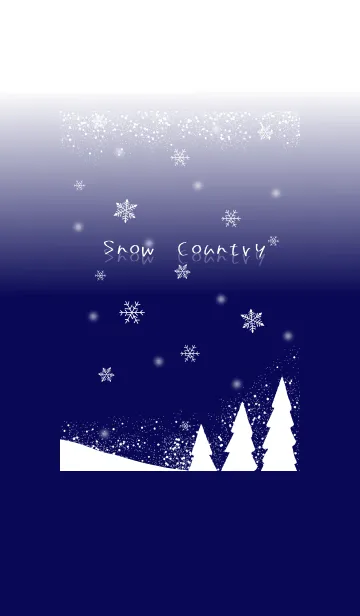 [LINE着せ替え] Snow*Countryの画像1