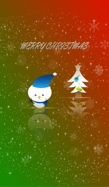 [LINE着せ替え] Christmas day with bokeh backgroundの画像1
