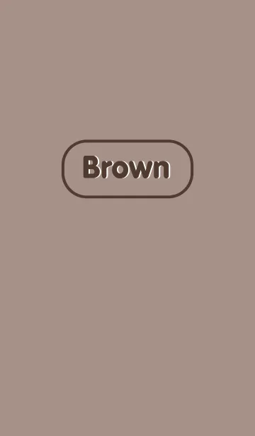 [LINE着せ替え] simple button Brown themeの画像1