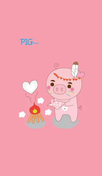 [LINE着せ替え] PigPig themeの画像1