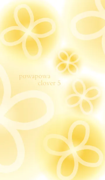 [LINE着せ替え] powapowa clover 5の画像1