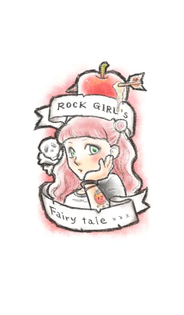 Rock girl's fairy taleのLINE着せ替え