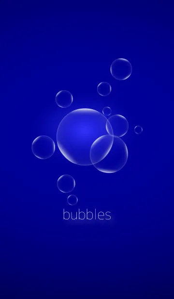 [LINE着せ替え] - bubbles -の画像1