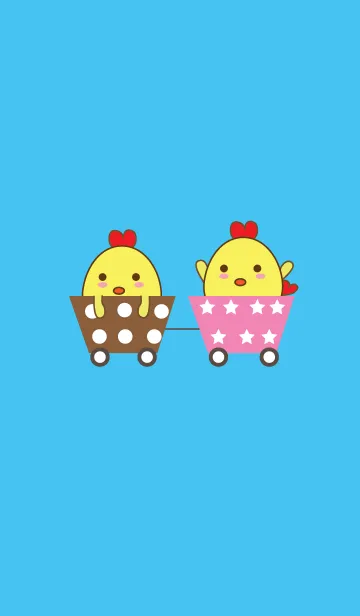 [LINE着せ替え] Chicken theme v.1の画像1