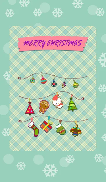[LINE着せ替え] Christmas decorations collectionの画像1
