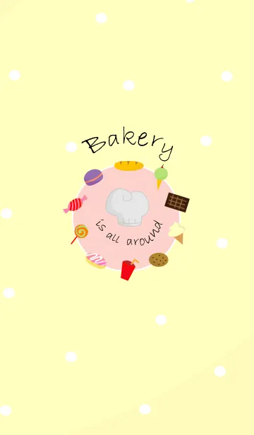 [LINE着せ替え] Bakery is all aroundの画像1