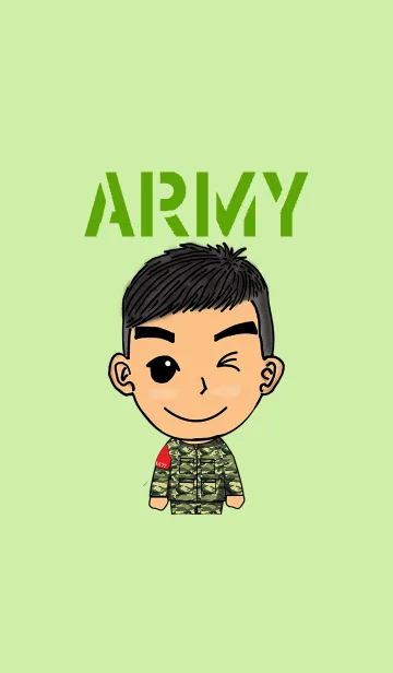 ARMY SO CUTEのLINE着せ替え