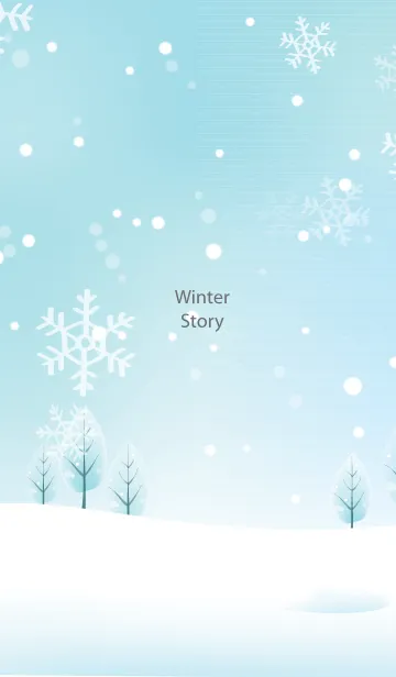 [LINE着せ替え] winter storyの画像1