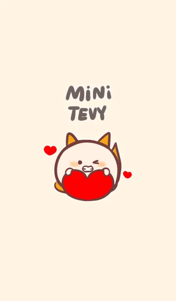 [LINE着せ替え] Mini Tevyの画像1