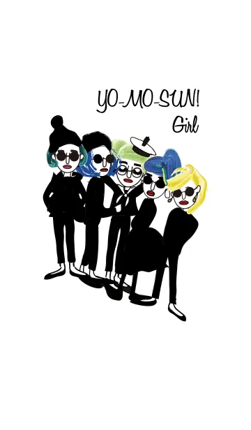 YO-MO-SUN！ GirlのLINE着せ替え