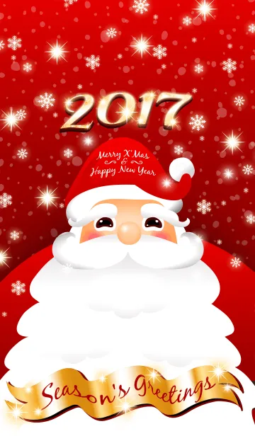 [LINE着せ替え] Merry Christmas ＆ Happy New Year！の画像1