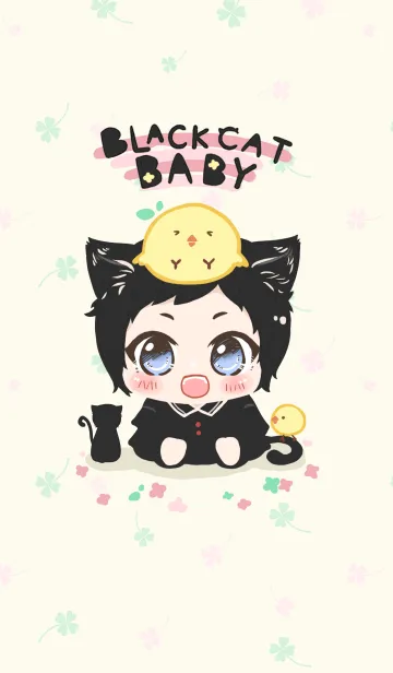 [LINE着せ替え] BLACKCAT Babyの画像1