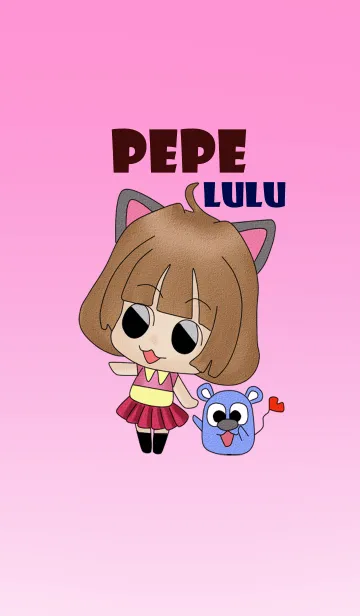 [LINE着せ替え] PEPE and LULUの画像1